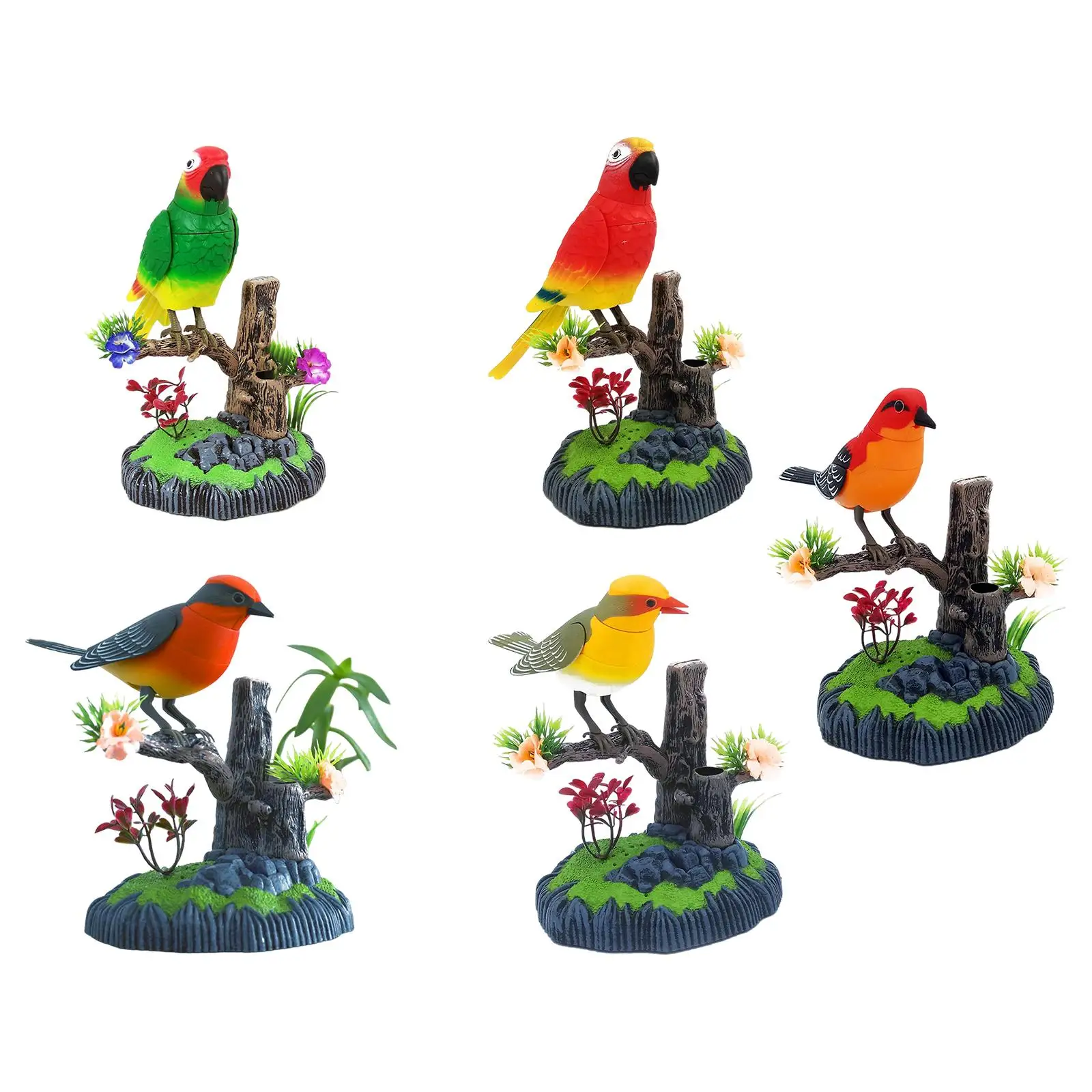 Electric Birds with Penholder Electronic Animal Pets Motion & Sound office and home Decor Accessories Kids Birthday Gifts
Electric Birds with Penholder Electronic Animal Pets Motion & Sound office and home Decor Accessories Kids Birthday Gifts