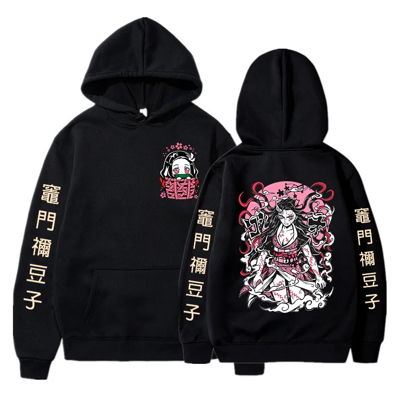 Nezuko Kamado Korean Style Hoodies Japanese Anime Demon Slayer Mange Y2k Sweatshirt Kimetsu No Yaiba Cartoon Cute Streetwear
Nezuko Kamado Korean Style Hoodies Japanese Anime Demon Slayer Mange Y2k Sweatshirt Kimetsu No Yaiba Cartoon Cute Streetwear