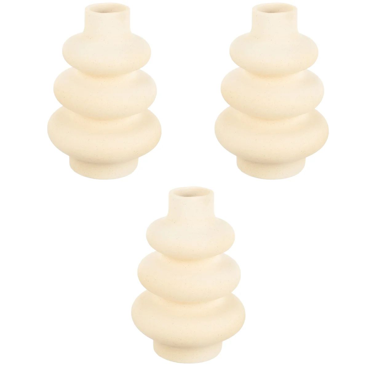 Ваза для сушеных цветов в стиле ретро, 3 упаковки
Ваза для сушеных цветов в стиле ретро, 3 упаковки