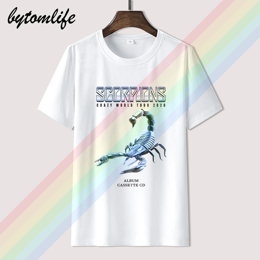 Scorpions Tour 2020 T Shirt Summer Print Black T Shirt Clothes Popular Shirt Cotton Tees Amazing Short Sleeve Unique Men Tops
Scorpions Tour 2020 T Shirt Summer Print Black T Shirt Clothes Popular Shirt Cotton Tees Amazing Short Sleeve Unique Men Tops