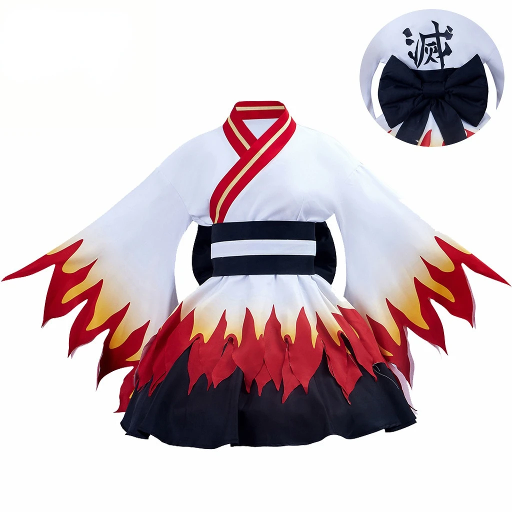 Anime Demon Cosplay Slayer Kimetsu no Yaiba Costume Rengoku Kyoujurou Cosplay Kimono Cloak Dress Female Dress vs Kamado Tanjirou
Anime Demon Cosplay Slayer Kimetsu no Yaiba Costume Rengoku Kyoujurou Cosplay Kimono Cloak Dress Female Dress vs Kamado Tanjirou