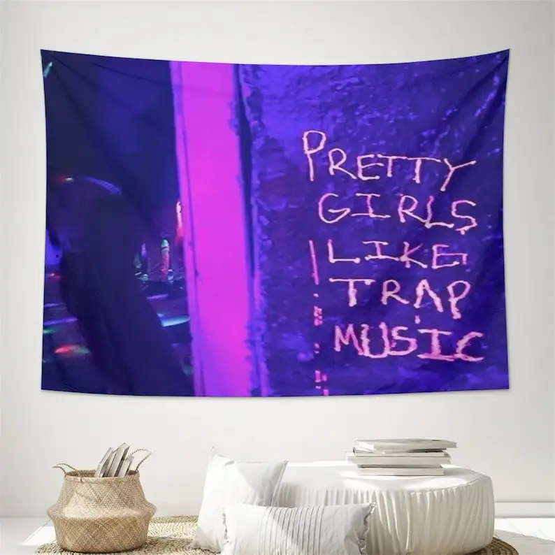 Retty Girls Like Trap Music Tapestry Hippie Rapper Wall Tapestry for Bedroom Dorm Aesthetic Decor
Retty Girls Like Trap Music Tapestry Hippie Rapper Wall Tapestry for Bedroom Dorm Aesthetic Decor