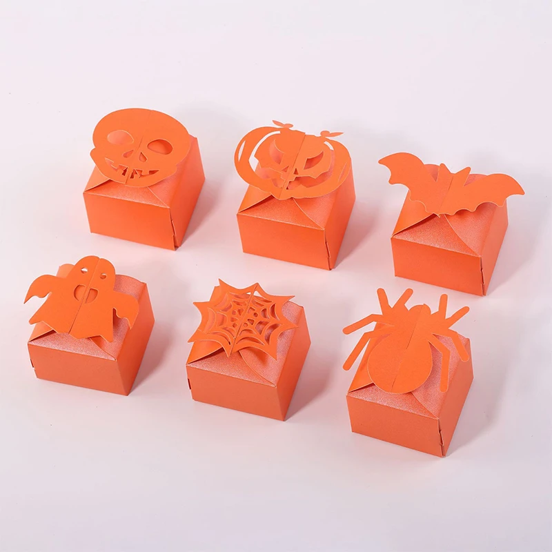 12Pcs Halloween Paper Gift Boxes Pumpkin Bat Ghost Biscuit Candy Boxes Creative Cake Packaging Bag Party Decoration
12Pcs Halloween Paper Gift Boxes Pumpkin Bat Ghost Biscuit Candy Boxes Creative Cake Packaging Bag Party Decoration