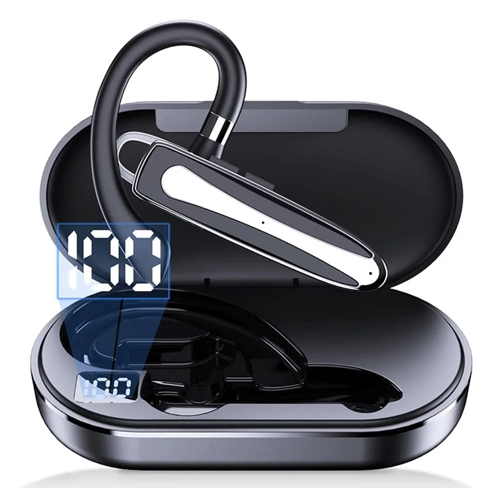 Ear-Hook New Bluetooth Earphones Sports Waterproof Headsets Business Handsfree Wireless Headphone With Microphone Charging Box
Ear-Hook New Bluetooth Earphones Sports Waterproof Headsets Business Handsfree Wireless Headphone With Microphone Charging Box