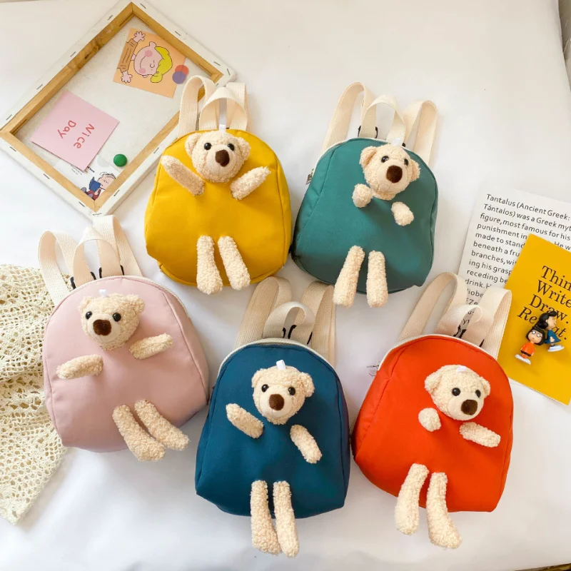 Personalised Children's Bear Backpack Cartoon School Bag Plush Bear Bag Toddler School Bag Animal Bag Gifts for Boys and Girls
Personalised Children's Bear Backpack Cartoon School Bag Plush Bear Bag Toddler School Bag Animal Bag Gifts for Boys and Girls