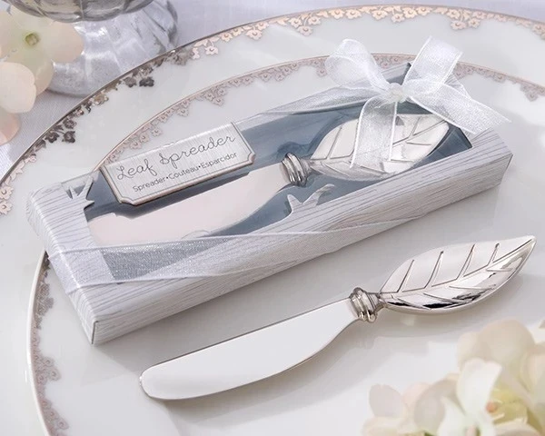 10pcs/lot Chrome Leaf butter knife Spreader Valentine's Day gift Christmas wedding favors
10pcs/lot Chrome Leaf butter knife Spreader Valentine's Day gift Christmas wedding favors
