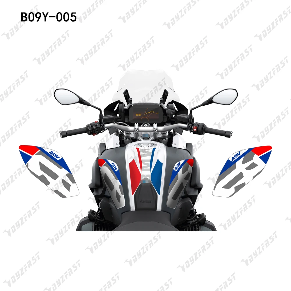 Подходит для BMW R1250GS1200GS 2017-22 +. Наклейки tank pad набор графических наклеек изготовлены из винила и Толстого, устойчивого к царапинам ламинирован...
Подходит для BMW R1250GS1200GS 2017-22 +. Наклейки tank pad набор графических наклеек изготовлены из винила и Толстого, устойчивого к царапинам ламинирован...