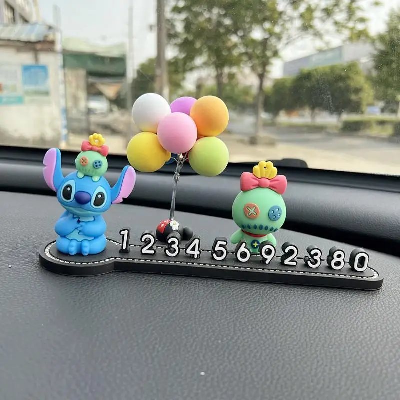 Disney Cartoon Cute Stitch Car Temporary Parking Phone Number Sign Anime Car Accessories Car Decoration Accessories for Car
Disney Cartoon Cute Stitch Car Temporary Parking Phone Number Sign Anime Car Accessories Car Decoration Accessories for Car