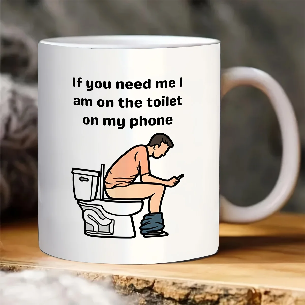Керамическая чашка Funny Toilet Cup
Керамическая чашка Funny Toilet Cup