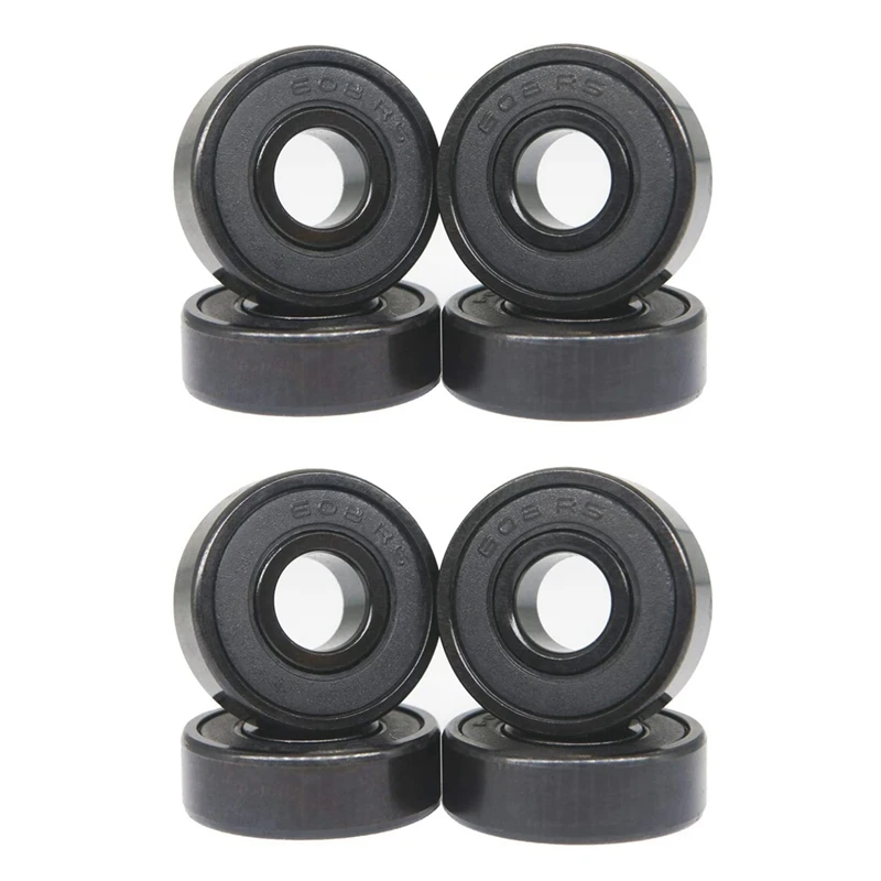 8X High-Speed 608RS Hybrid Black Ceramic Bearings Skateboard Bearings Ceramic Plastic Arc 608 Bearings
8X High-Speed 608RS Hybrid Black Ceramic Bearings Skateboard Bearings Ceramic Plastic Arc 608 Bearings