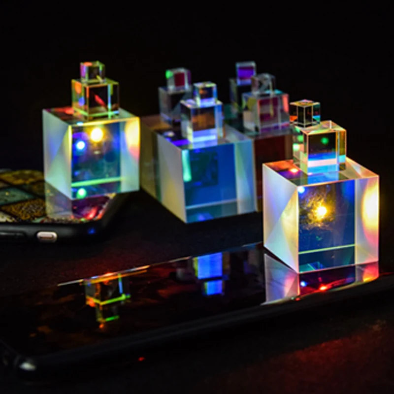 Hopscotch Prism Cosmic Tesseract Gift Creative Ornaments Toys Light Cube Glass Children's Science Toys Gifts for Children
Hopscotch Prism Cosmic Tesseract Gift Creative Ornaments Toys Light Cube Glass Children's Science Toys Gifts for Children