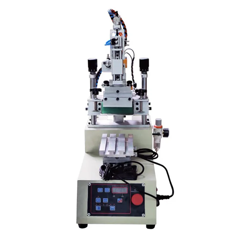 Auto Serigraphy Machine for Glass Metal Silk Screen Printing Machine Label Screen Printer
Auto Serigraphy Machine for Glass Metal Silk Screen Printing Machine Label Screen Printer