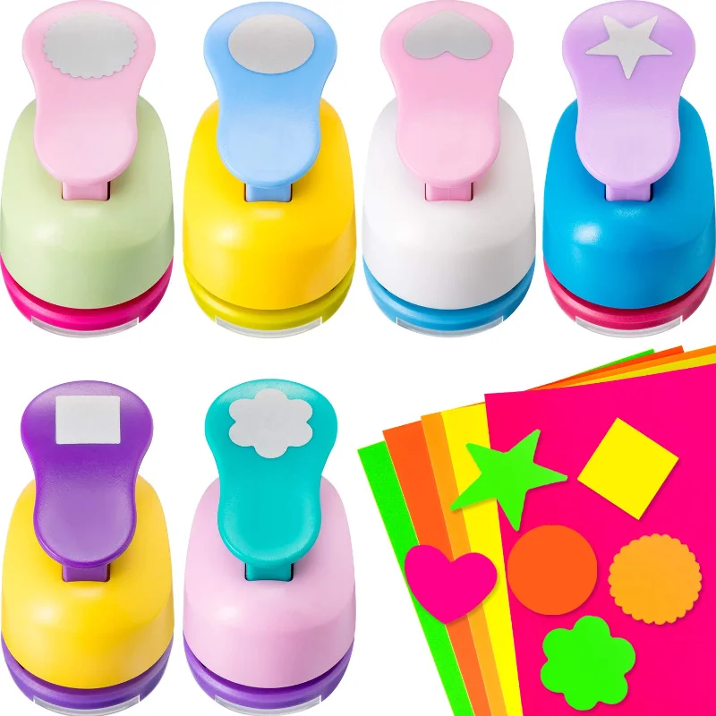 DIY Gift Card Punch Craft Holes Punch 1 Inch Paper Punchers Scrapbook Punches with Craft Sticker Paper, Round, Star, Square,
DIY Gift Card Punch Craft Holes Punch 1 Inch Paper Punchers Scrapbook Punches with Craft Sticker Paper, Round, Star, Square,