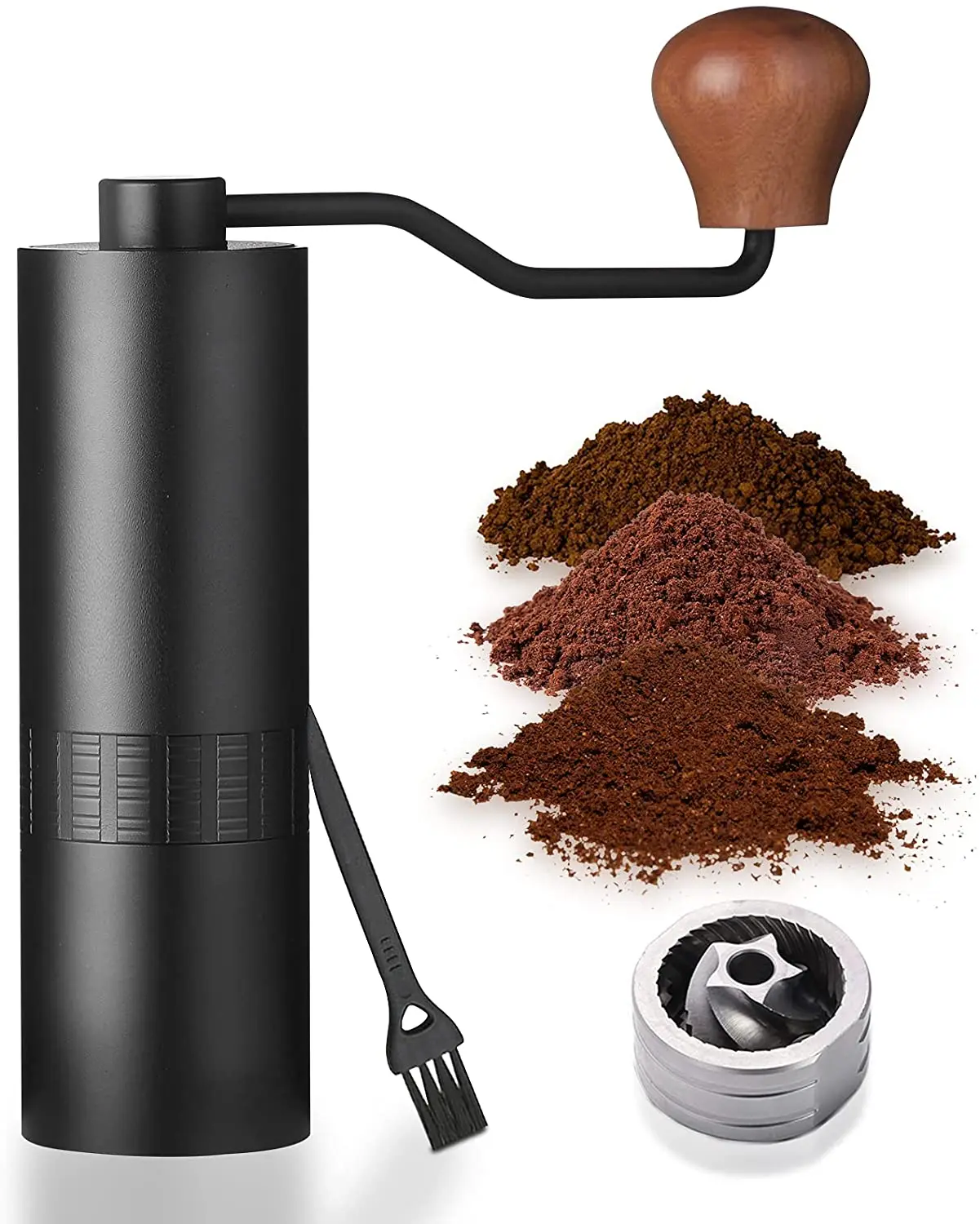 Hosels Aviation Aluminum Manual Coffee Bean Grinder,Travel and Camping Portable Adjustable Settings Hand Coffee Grinder
Hosels Aviation Aluminum Manual Coffee Bean Grinder,Travel and Camping Portable Adjustable Settings Hand Coffee Grinder