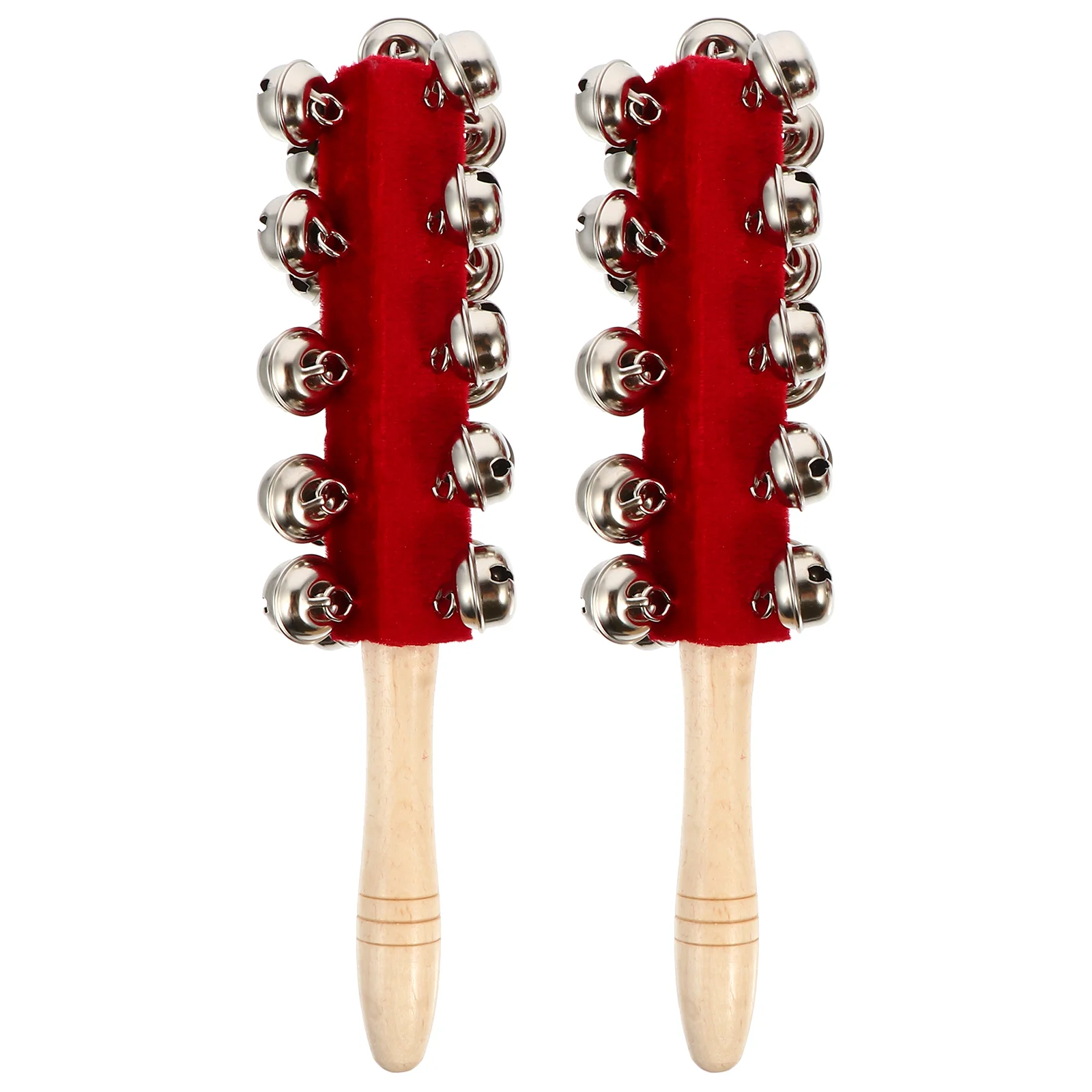 2 Pcs Hand Bell Music Toys Jingler Stick Instrument Percussion Desktop Plaything Wood Teaching Aids Child Kids Xylophone
2 Pcs Hand Bell Music Toys Jingler Stick Instrument Percussion Desktop Plaything Wood Teaching Aids Child Kids Xylophone