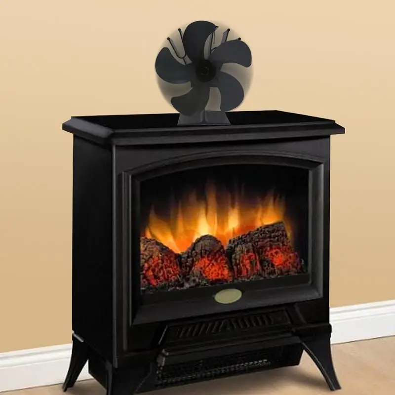 Heat Powered Stove Fireplace Fan 5 Blade Wood Stove Fans Silent Motor Heat Fan For Wood/Log Stoves/Fireplaces/Heater
Heat Powered Stove Fireplace Fan 5 Blade Wood Stove Fans Silent Motor Heat Fan For Wood/Log Stoves/Fireplaces/Heater
