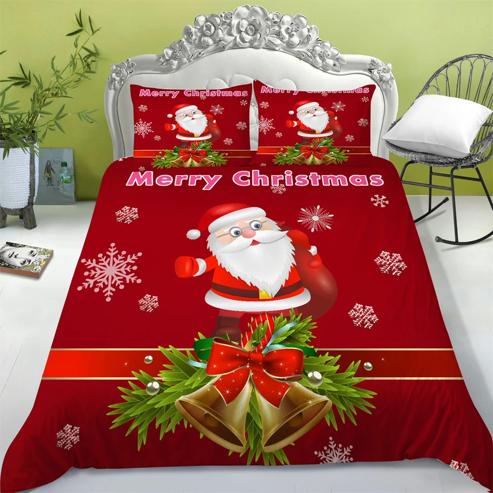Праздничные пододеяльники, домашний текстиль с 3D принтом, рождественское одеяло, покрывало для детской подростковой кровати одного размера 
Праздничные пододеяльники, домашний текстиль с 3D принтом, рождественское одеяло, покрывало для детской подростковой кровати одного размера