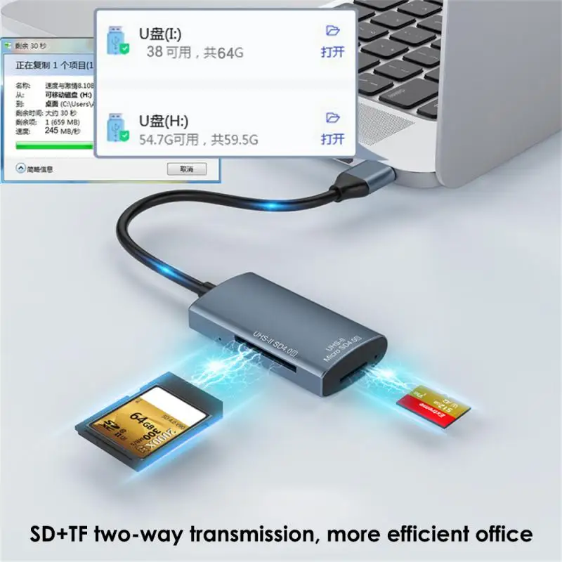 Type C To Sd/tf Memory Card Reader Ocking Station Hub Multi-port Usb-c Hub 2 In 1 Usb Splitter For Macbook Pro Mobile Phones
Type C To Sd/tf Memory Card Reader Ocking Station Hub Multi-port Usb-c Hub 2 In 1 Usb Splitter For Macbook Pro Mobile Phones