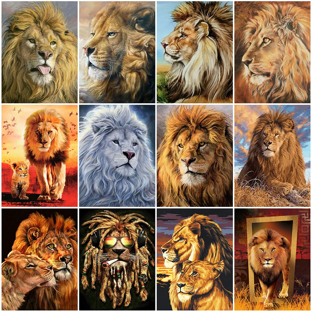 MomoArt Lion Diamond Painting DIY Needlework Diamond Embroidery Animal Picture Rhinestone Mosaic New Arrival Art Decor For Home
MomoArt Lion Diamond Painting DIY Needlework Diamond Embroidery Animal Picture Rhinestone Mosaic New Arrival Art Decor For Home