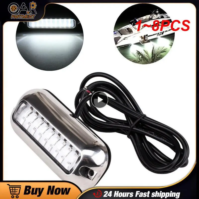 1~8PCS Blue/White/Red Stainless Waterproof Lights Underwater Pontoon For Marine Boat Transom&Blue Light Sailing Lamp 50W
1~8PCS Blue/White/Red Stainless Waterproof Lights Underwater Pontoon For Marine Boat Transom&Blue Light Sailing Lamp 50W