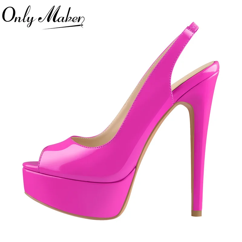 Onlymaker Women Platform Peep Toe Thin High Heel Sandals Sexy Buckle Strap Party Dress Rosy Red Heels Sandals
Onlymaker Women Platform Peep Toe Thin High Heel Sandals Sexy Buckle Strap Party Dress Rosy Red Heels Sandals