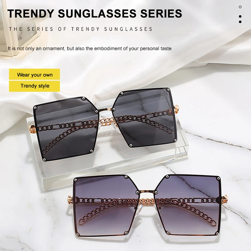 New Fashion Sunglasses Retro Metal Hollow Temples Square Big Frame Sunglasses Men And Women Sun-shading Glasses
New Fashion Sunglasses Retro Metal Hollow Temples Square Big Frame Sunglasses Men And Women Sun-shading Glasses