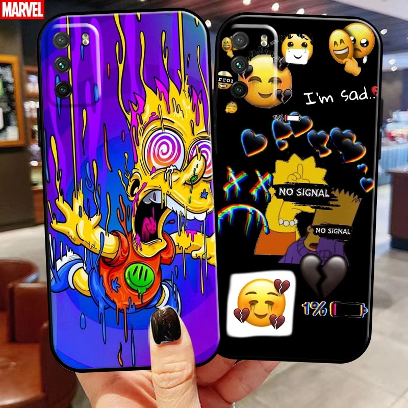 Cute Homer S-Simpsons Family For Xiaomi Poco F3 GT M3 M3 Pro 5G X3 PRO NFC X3 GT Phone Case Black Carcasa Funda Silicone Cover
Cute Homer S-Simpsons Family For Xiaomi Poco F3 GT M3 M3 Pro 5G X3 PRO NFC X3 GT Phone Case Black Carcasa Funda Silicone Cover