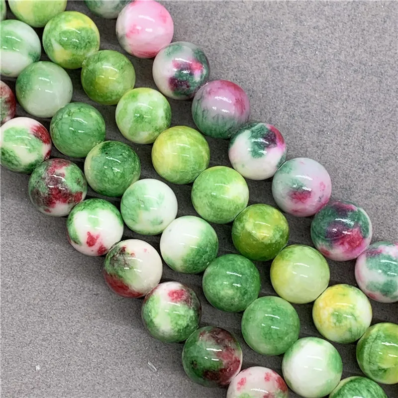 Natural Round Persian Chalcedony Spacer Loose Beads for Jewelry Making DIY Bracelet 
Natural Round Persian Chalcedony Spacer Loose Beads for Jewelry Making DIY Bracelet