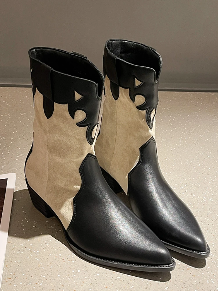 Ankle Low Heels Women Chelsea Boots Chunky Pointed Toe Shoes 2022 Autumn Winter New Gladiator Fad Goth Casual Motorcycle Boots
Ankle Low Heels Women Chelsea Boots Chunky Pointed Toe Shoes 2022 Autumn Winter New Gladiator Fad Goth Casual Motorcycle Boots