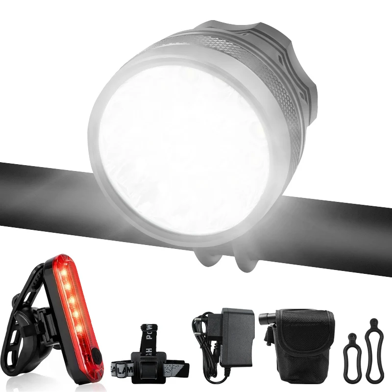 12* T6 LED 2 in 1 Bicycle Headlight 20000lm Bike Light Waterproof Front Rear Lights Cycling Lamp+ 18650 Battery Pack+ Charger
12* T6 LED 2 in 1 Bicycle Headlight 20000lm Bike Light Waterproof Front Rear Lights Cycling Lamp+ 18650 Battery Pack+ Charger