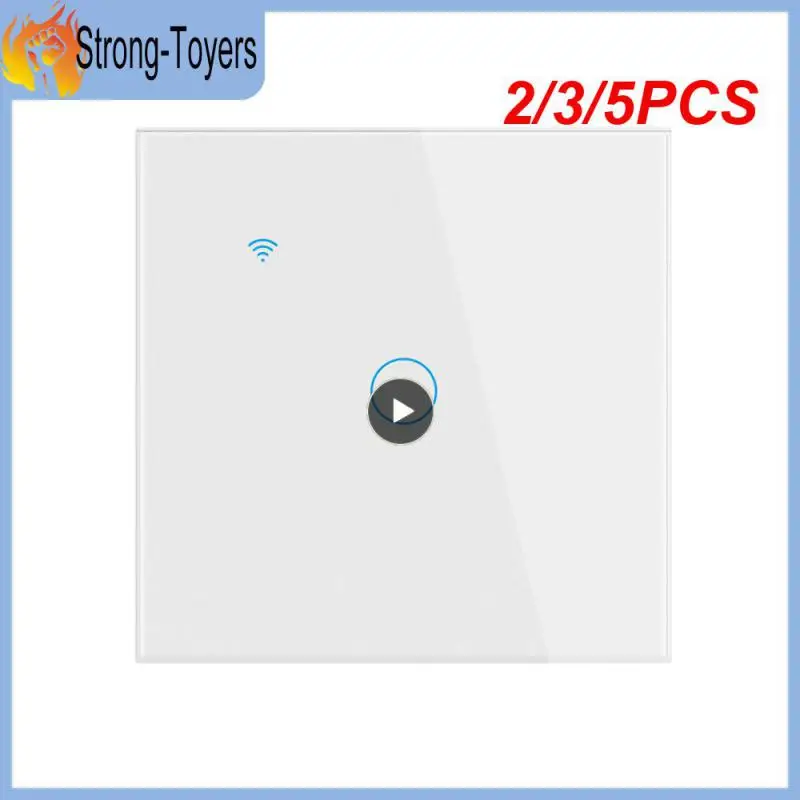 2/3/5PCS 3 Control Methods 1/2/3/4 Gang Support Alexa Google Home Wall Light Switches Tuya Wif Touch Light Switch
2/3/5PCS 3 Control Methods 1/2/3/4 Gang Support Alexa Google Home Wall Light Switches Tuya Wif Touch Light Switch