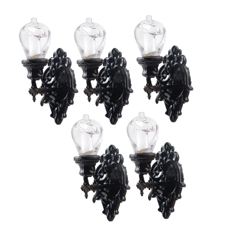 Pack Of 5 Model Wall Light 1/87 Scale White Light Miniature Sand Table Courtyard Mini Landscape Decoration Black
Pack Of 5 Model Wall Light 1/87 Scale White Light Miniature Sand Table Courtyard Mini Landscape Decoration Black