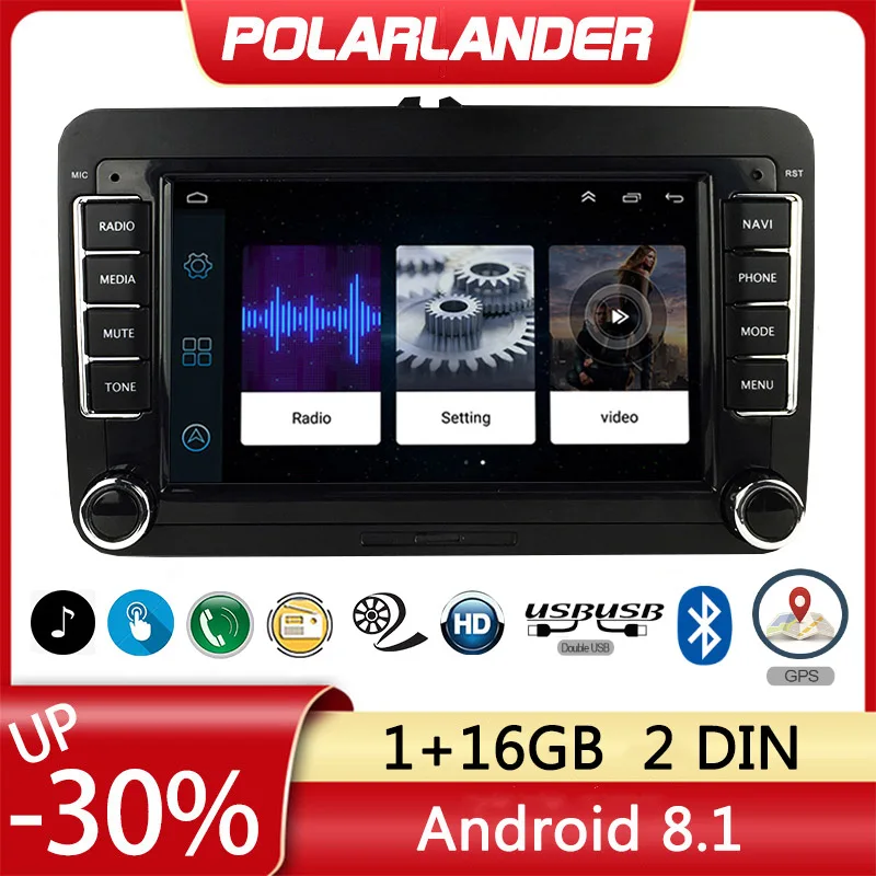 7 inch 2 Din Car Stereo Radio GPS Navigation Wifi MP5 Player For Bora Golf VW Polo Volkswagen Passat B6 B7 Touran Android Auto
7 inch 2 Din Car Stereo Radio GPS Navigation Wifi MP5 Player For Bora Golf VW Polo Volkswagen Passat B6 B7 Touran Android Auto