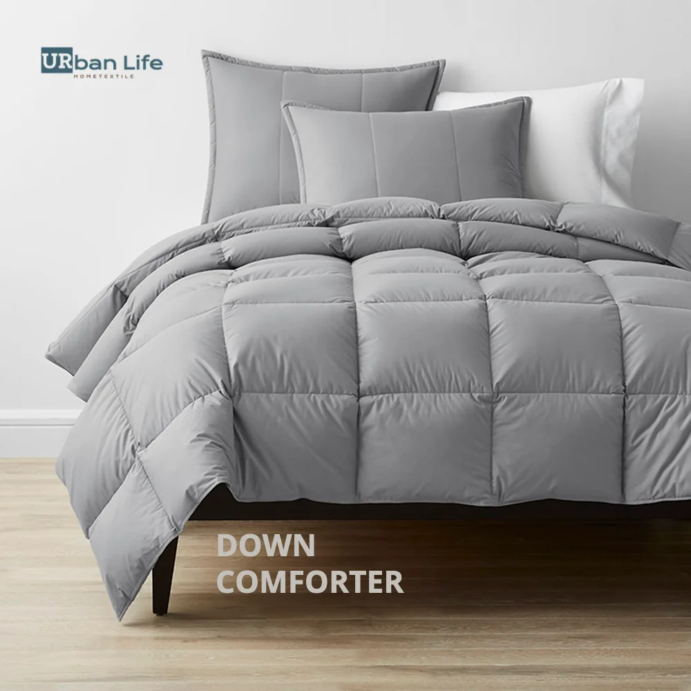 URBANLIFE White 100% Down Comforter for Winter Duvet Insert Blanket Filling Feather Down Quilt Duvet King Queen Twin Size
URBANLIFE White 100% Down Comforter for Winter Duvet Insert Blanket Filling Feather Down Quilt Duvet King Queen Twin Size