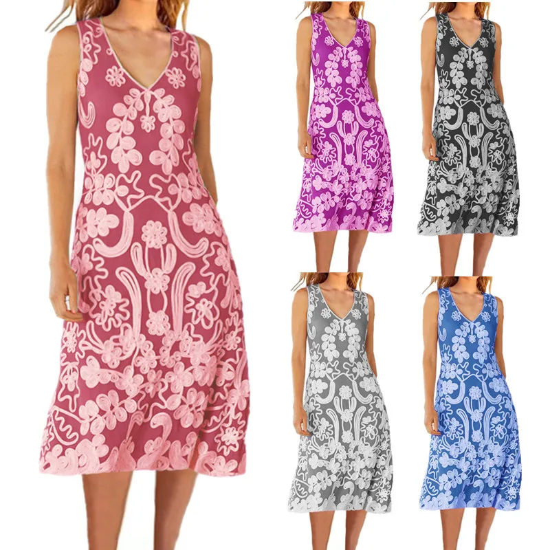 Women Loose Vintage Fashion Ruffles Befree Dress Large Big Vest Tank Sleeveless Sexy Summer Boho Casual Party Elegant Dresses
Women Loose Vintage Fashion Ruffles Befree Dress Large Big Vest Tank Sleeveless Sexy Summer Boho Casual Party Elegant Dresses