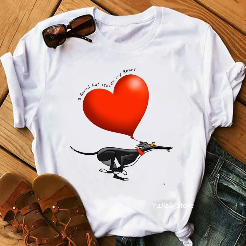 Funny T Shirts Women White Black Greyhound Animal Printed T-Shirt Femme Dog Lovers White Tshirt Female Tumblr Tops Tee
Funny T Shirts Women White Black Greyhound Animal Printed T-Shirt Femme Dog Lovers White Tshirt Female Tumblr Tops Tee