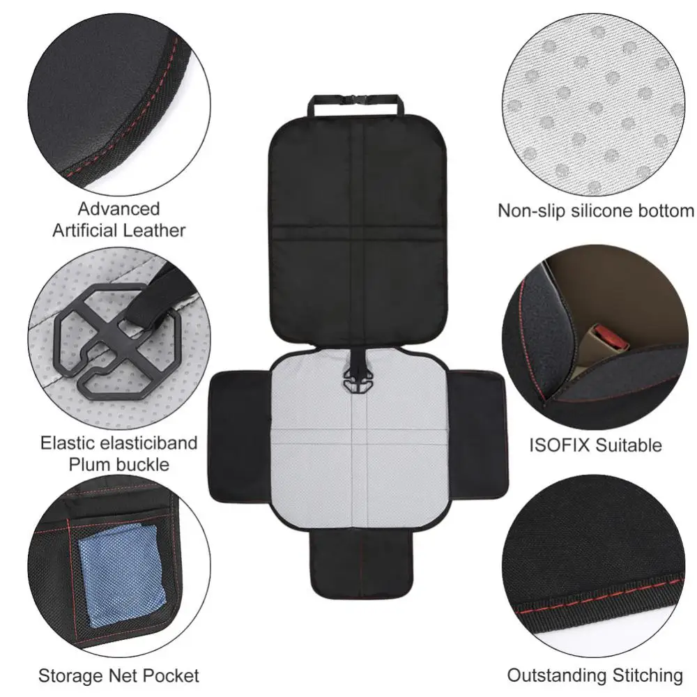Anti-skid Child Car Seat Pad Anti-abrasion Pad Multifunctional Durable 1pcs Safety Seat Protection Pad Car Interior Accessories
Anti-skid Child Car Seat Pad Anti-abrasion Pad Multifunctional Durable 1pcs Safety Seat Protection Pad Car Interior Accessories