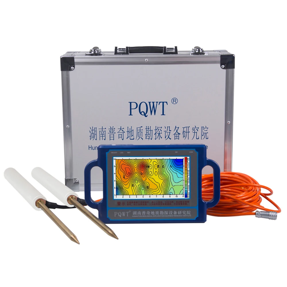 PQWT-S500 Automatic Mapping Water Detector S500 Deep Water Finder Groundwater Seeker Tools for Depth 150/300/500m
PQWT-S500 Automatic Mapping Water Detector S500 Deep Water Finder Groundwater Seeker Tools for Depth 150/300/500m