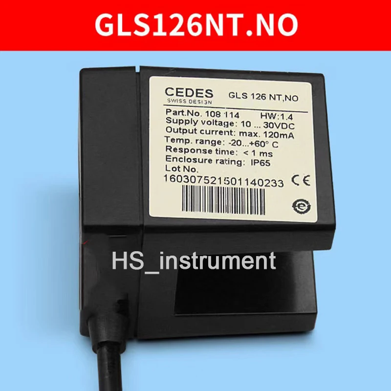 Фотоэлектрический переключатель Oti GLS126NT.NO CEDES, фотоэлектрический датчик выравнивания, 4 шт.
Фотоэлектрический переключатель Oti GLS126NT.NO CEDES, фотоэлектрический датчик выравнивания, 4 шт.