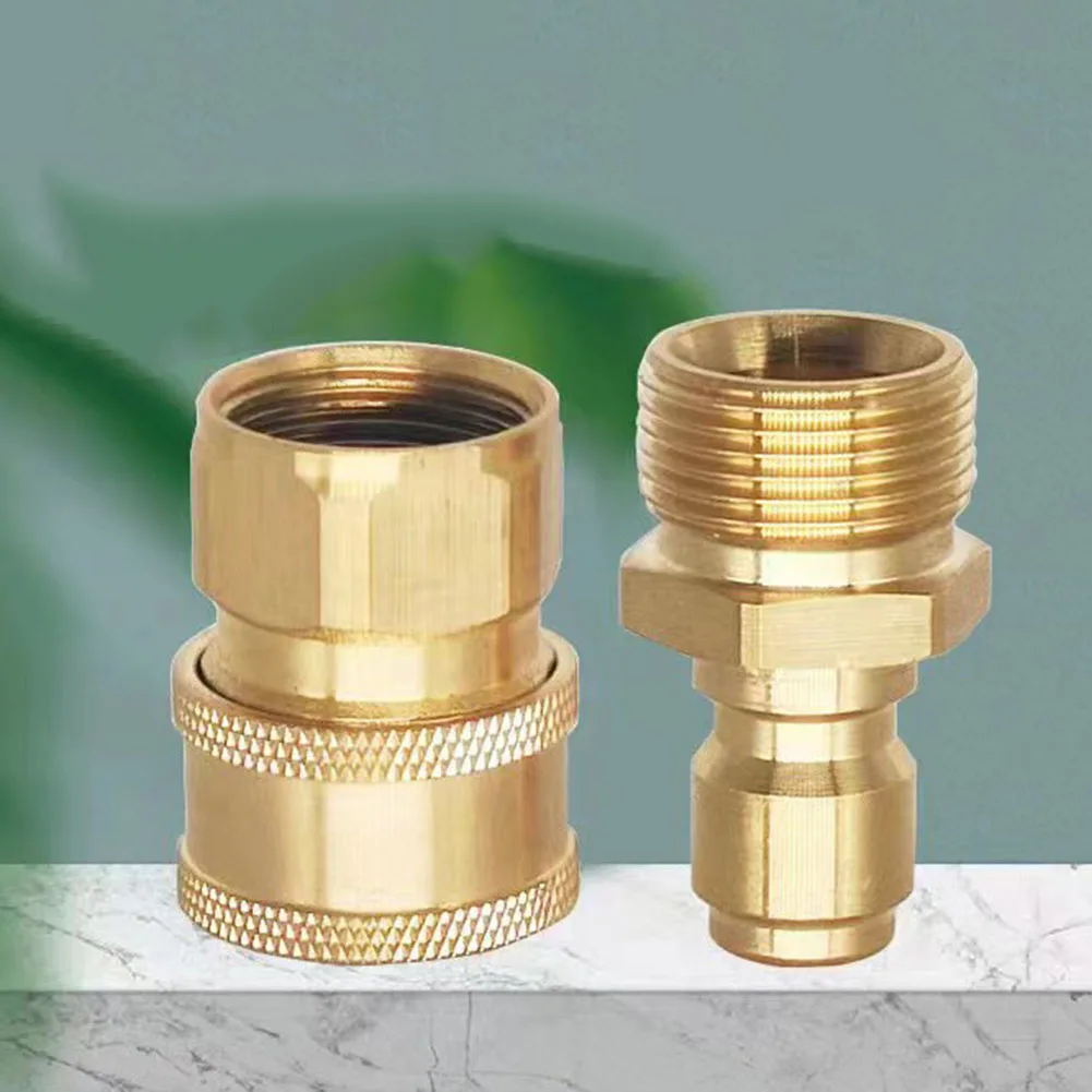 Home And Garden Products Copper High Pressure Washer Spout Quick Connector 22*1.5 Washer Accessories Garden Cleaning Tool
Home And Garden Products Copper High Pressure Washer Spout Quick Connector 22*1.5 Washer Accessories Garden Cleaning Tool