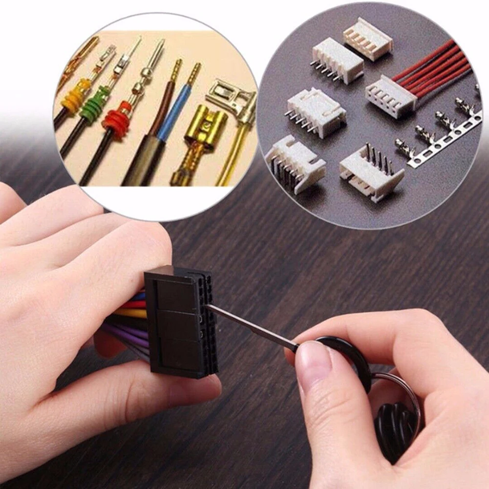 Useful High Quality Hot Sales New Durable Terminal Removal Tool Car Wire Connector Automotive Mechanical Repair
Useful High Quality Hot Sales New Durable Terminal Removal Tool Car Wire Connector Automotive Mechanical Repair