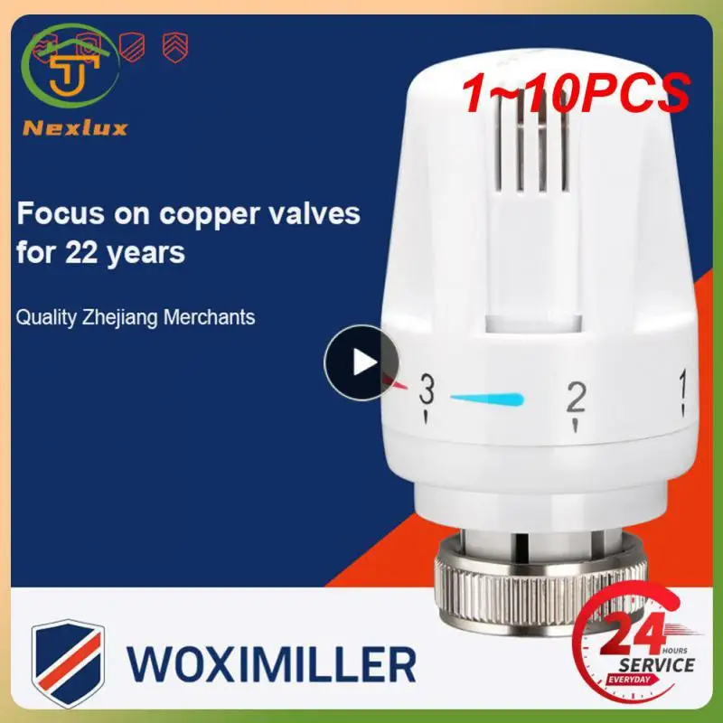 1~10PCS Radiator Thermostatic Control Valve Adjustable Floor Heating Temperature Control Thermostat Valve M30*1.5
1~10PCS Radiator Thermostatic Control Valve Adjustable Floor Heating Temperature Control Thermostat Valve M30*1.5