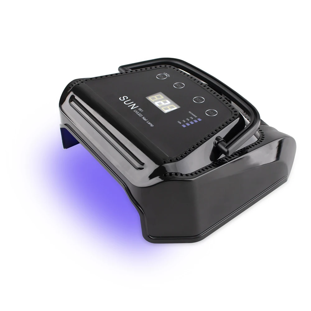 Cordless UV LED Lamp 72W Rechargeable Nail Dryer Light Machine Lamp For Pro Manicure Drying Polish Fast Cure Gel Nails
Cordless UV LED Lamp 72W Rechargeable Nail Dryer Light Machine Lamp For Pro Manicure Drying Polish Fast Cure Gel Nails