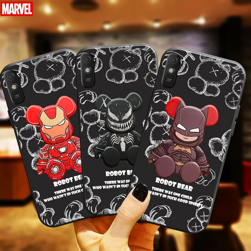 Marvel Venom Spiderman Cute Bear Phone Case For Xiaomi Redmi 9A 9AT Funda Carcasa Soft Back Black
Marvel Venom Spiderman Cute Bear Phone Case For Xiaomi Redmi 9A 9AT Funda Carcasa Soft Back Black