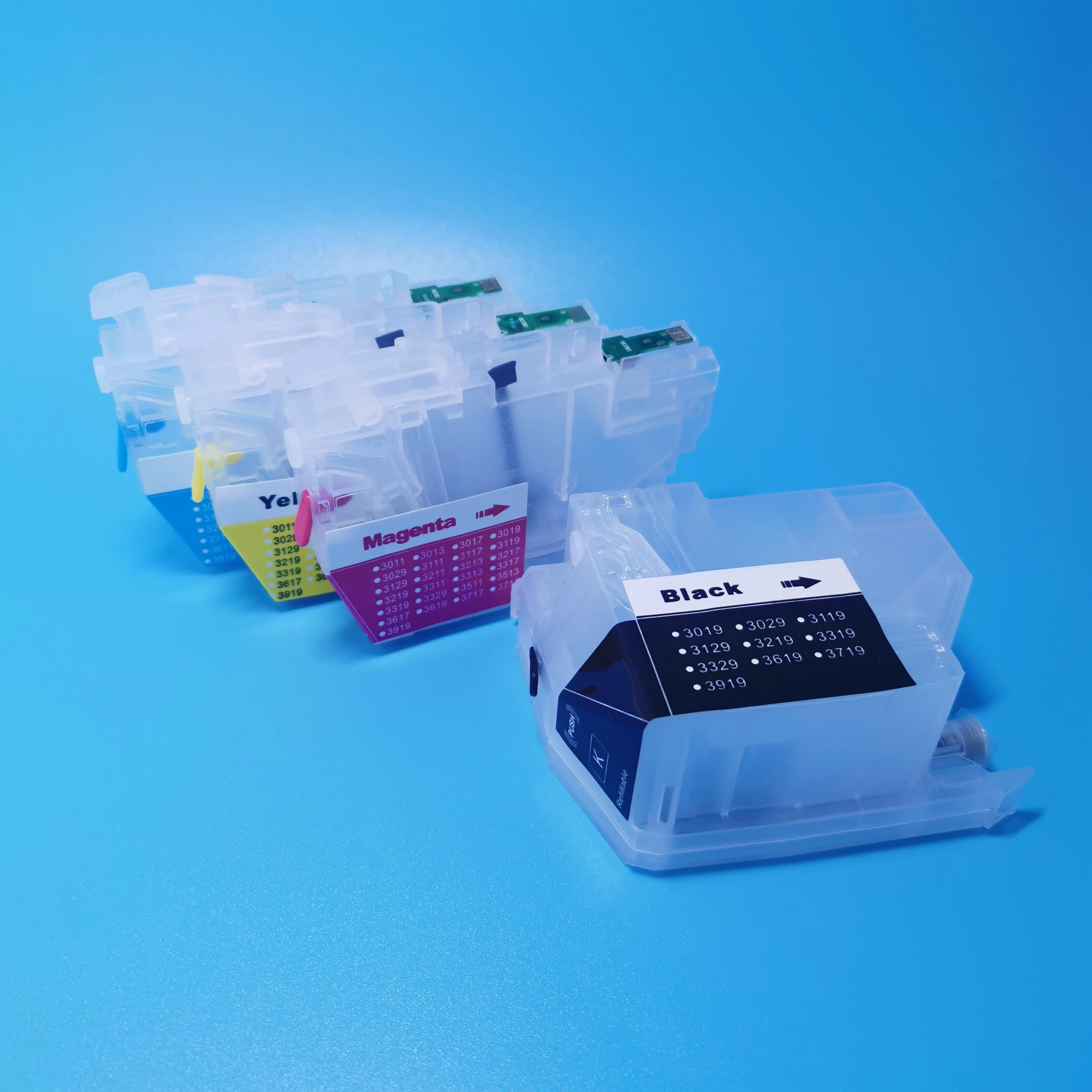 YOTAT Empty LC3619XL Refillable Ink Cartridge LC3619 LC3617 for Brother MFC-J2330DW MFC-J2730DW MFC-J3530DW MFCJ-3930DW
YOTAT Empty LC3619XL Refillable Ink Cartridge LC3619 LC3617 for Brother MFC-J2330DW MFC-J2730DW MFC-J3530DW MFCJ-3930DW