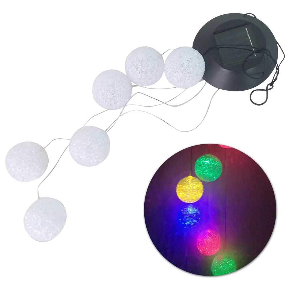 Round Wind Chimes Solar Mobile Wind Chime Color Changing Automatic Wind Lamp for Home Party Balcony Porch
Round Wind Chimes Solar Mobile Wind Chime Color Changing Automatic Wind Lamp for Home Party Balcony Porch