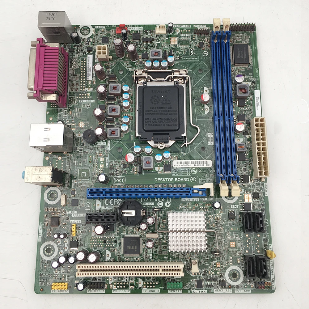 Десктопная материнская плата DH61WW LGA 1155 H61, поддержка десктопной платы 22 нм, идеально протестированная
Десктопная материнская плата DH61WW LGA 1155 H61, поддержка десктопной платы 22 нм, идеально протестированная