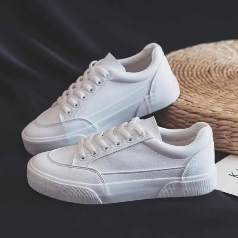 Sneakers Women Fashion Lace Up Chunky Sneakers Trainers Ladies Vulcanized Shoes Outdoor Solid Color Female Footwear Mujer
Sneakers Women Fashion Lace Up Chunky Sneakers Trainers Ladies Vulcanized Shoes Outdoor Solid Color Female Footwear Mujer