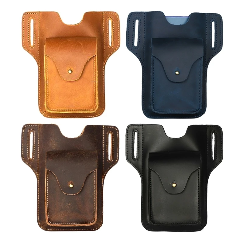 Crazy Horse Leather Waist pack Phone Bag Belt Loop Hook Waist Pouch Leather Bag Drop Shipping
Crazy Horse Leather Waist pack Phone Bag Belt Loop Hook Waist Pouch Leather Bag Drop Shipping