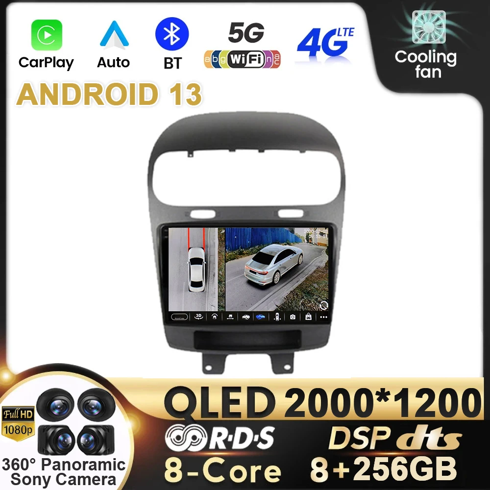 Car Radio Carplay Android 13 For Dodge Journey Fiat Freemont 2012-2014 Navigation Multimedia Video Player Autoradio GPS DSP QLED
Car Radio Carplay Android 13 For Dodge Journey Fiat Freemont 2012-2014 Navigation Multimedia Video Player Autoradio GPS DSP QLED